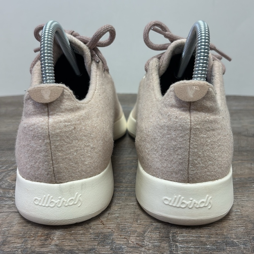 Allbirds Women’s Wool Runner MIZZLES -Light Pink Size 10 - Picture 4 of 11